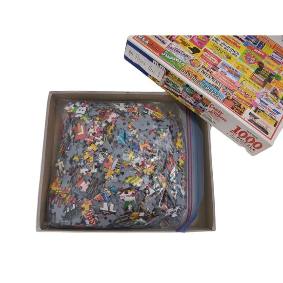 Candy Wrappers Puzzle 1000 Piece Jigsaw Pop Culture - Picture 6 of 6